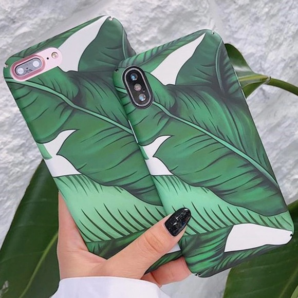 Accessories - NEW iPhone 6/6s Palm Banana Leaves Hard PC Case